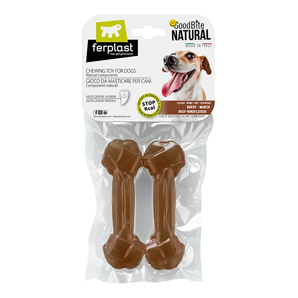 Ferplast GOODBITE NATURAL BEEF BONE 7 Ferplast GOODBITE NATURAL BEEF BONE